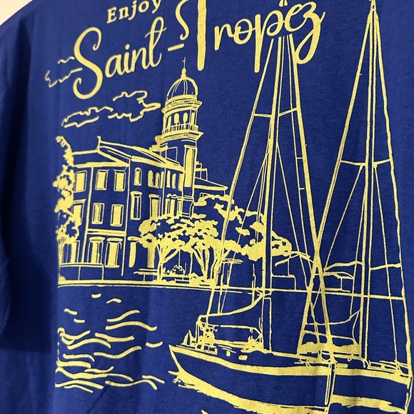 Wild Fable Blue Graphic Tee - Picture 5 of 6